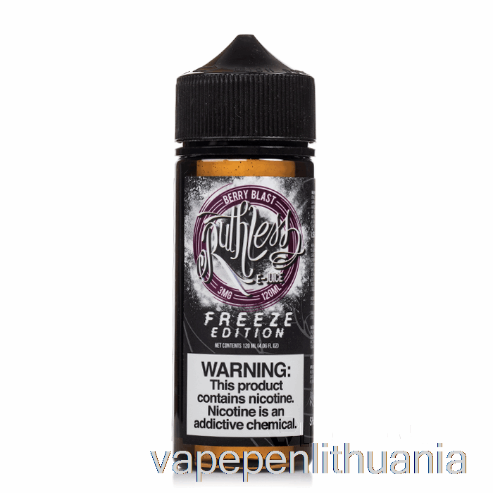 Berry Blast - Freeze Edition - Negailestingi Garai - 120ml 0mg Vape Skystis